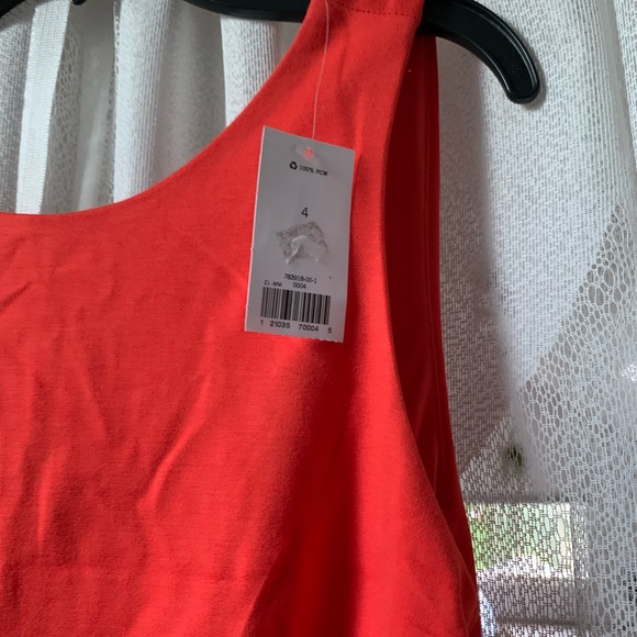 NWT - Banana Republic Orange cocktail dress - Picture 4 of 5